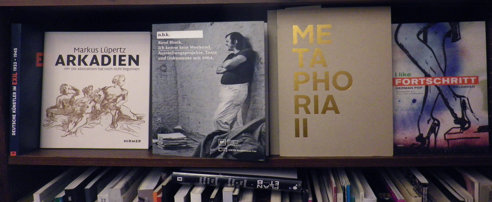Metaphoria II in the Walther König bookstore