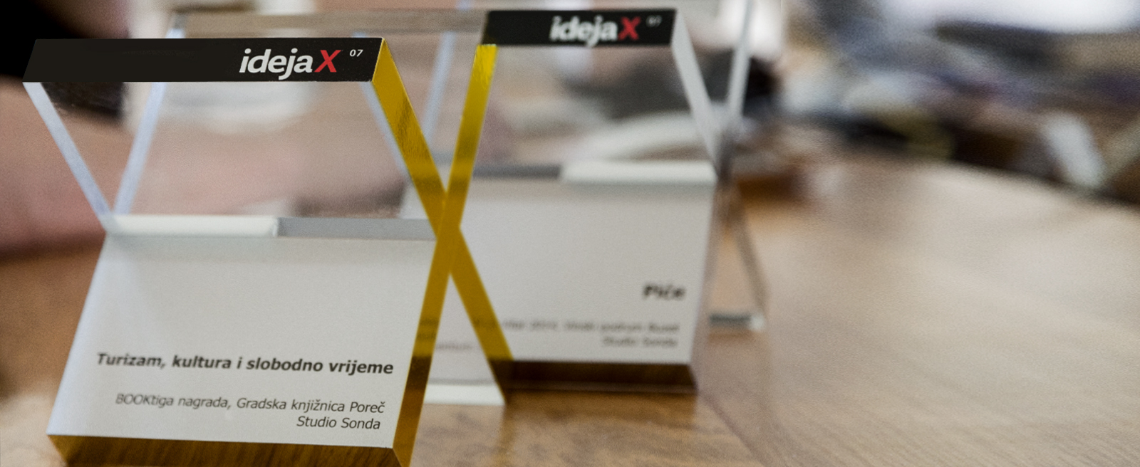 At the national festival of communication 2 awards Ideja X