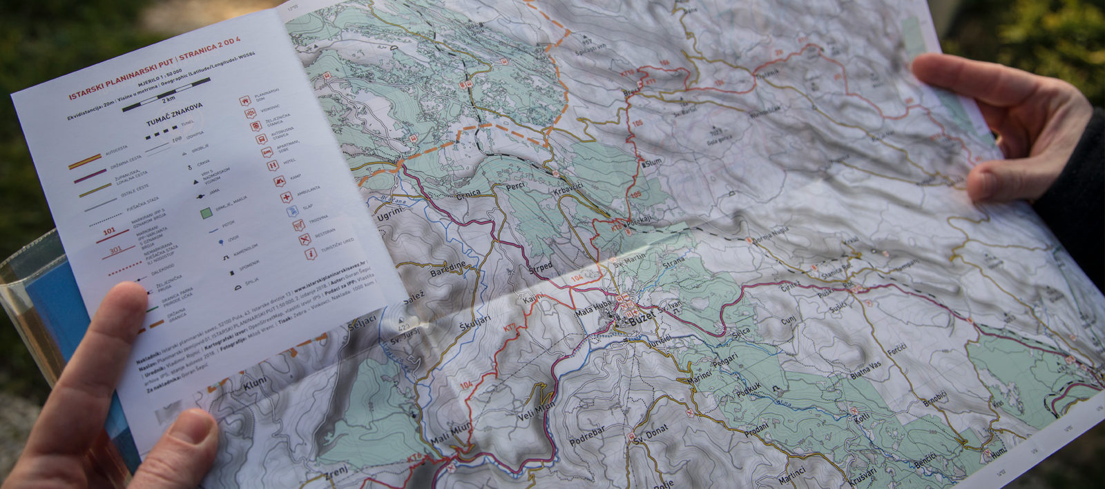 Istrian mountain trail Guide