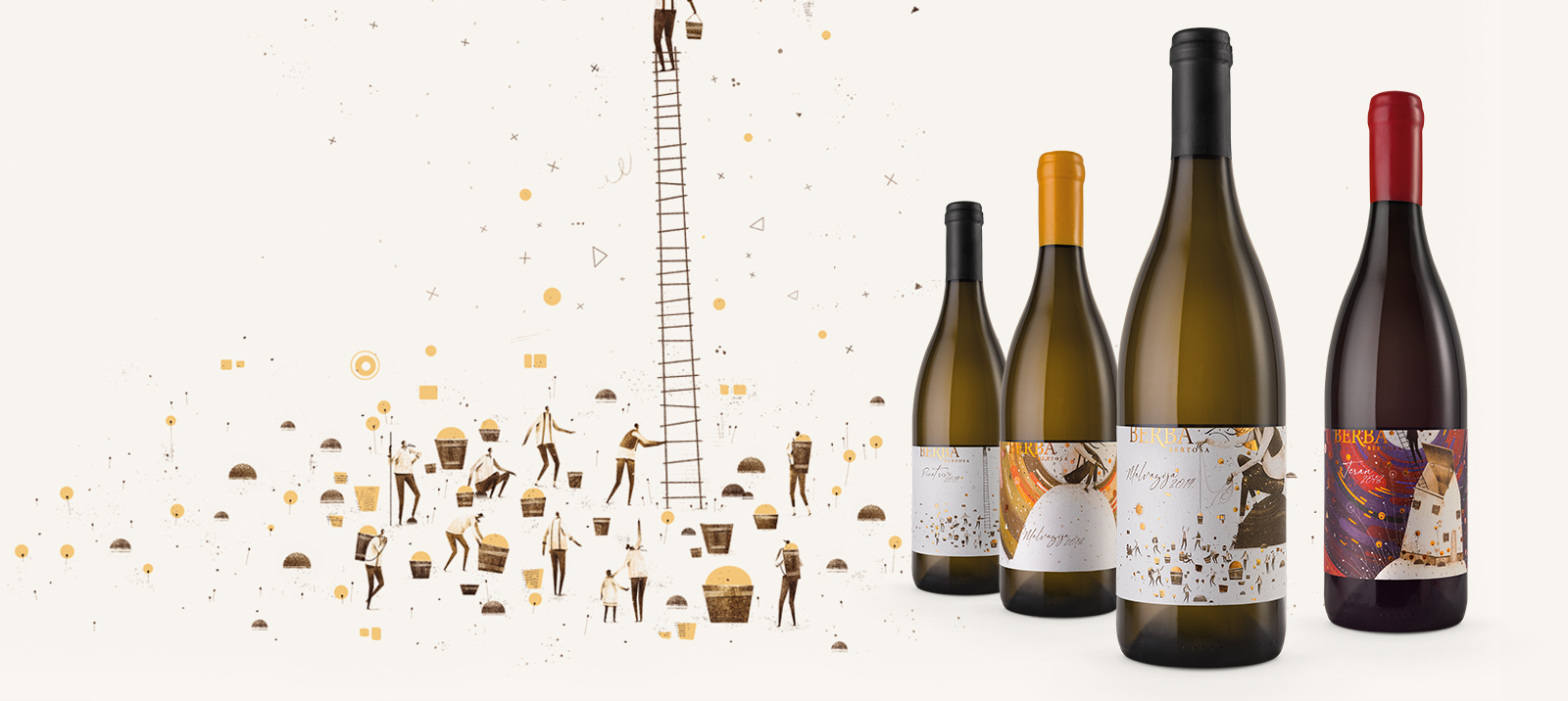 BERBA New branding for Vina Bertoša