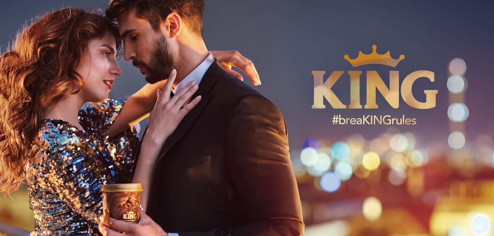 #breaKINGrules 360° campaign and new packaging for King
