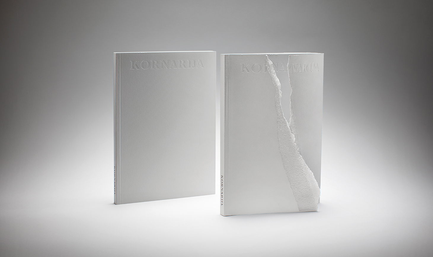 Kornarija, a book as a sculpture
