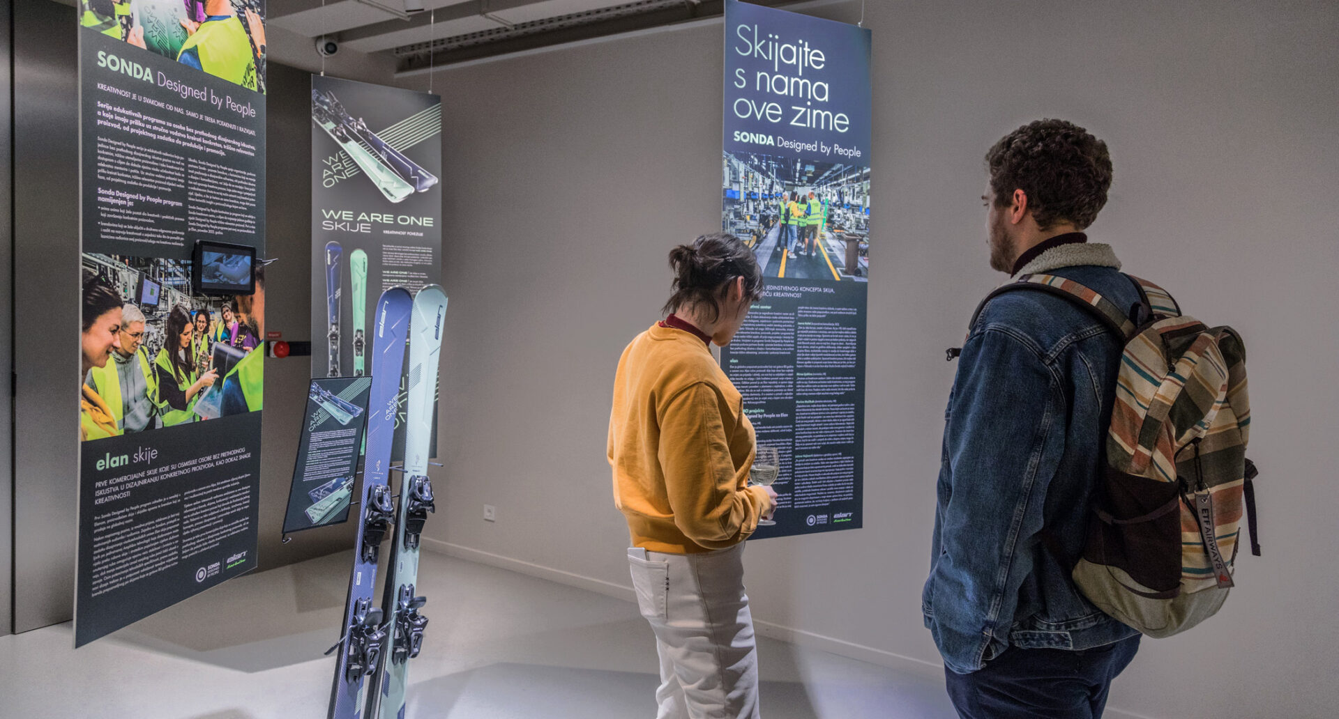 Sonda Designed by People ski presented in Zagreb