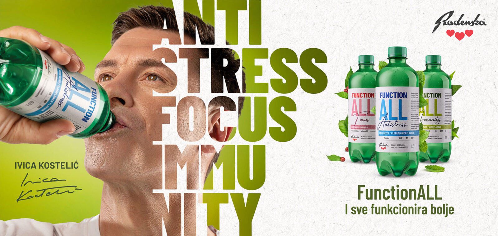 Branding for FunctionAll by Radenska